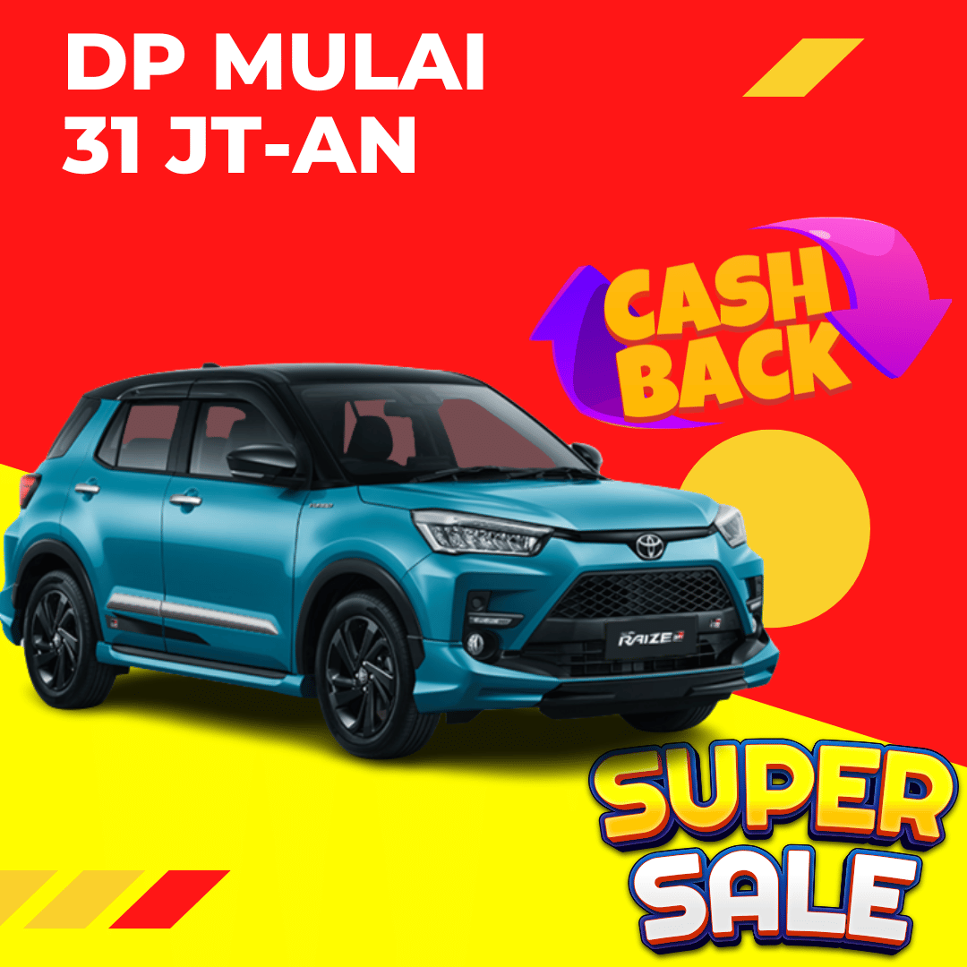 dealer toyota bekasi - harga raize - kredit raize